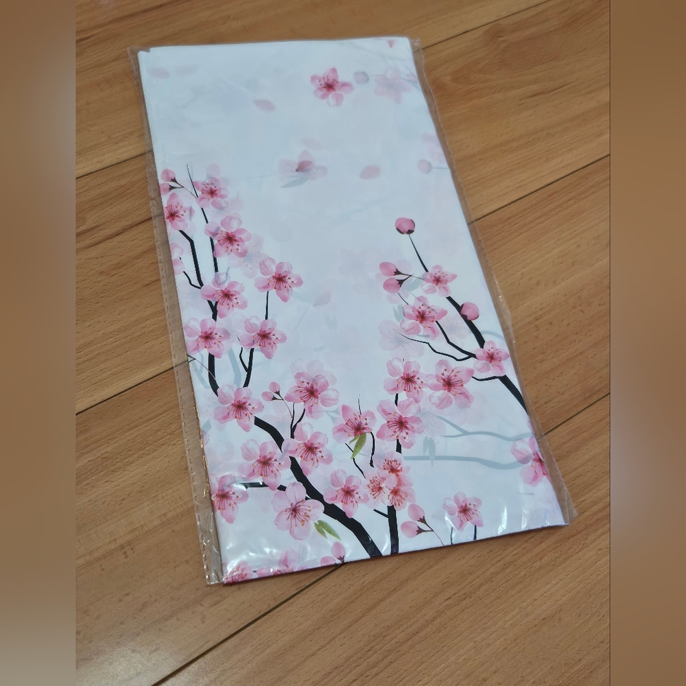 Floral Cherry Blossom Tablecloth